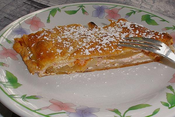 Apple and Apricot Strudel