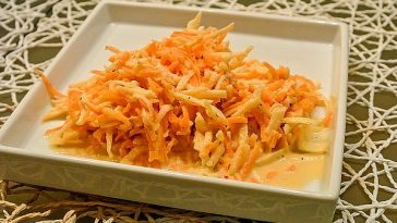 Anja`s Fresh Rice – Paprika – Apple Salad