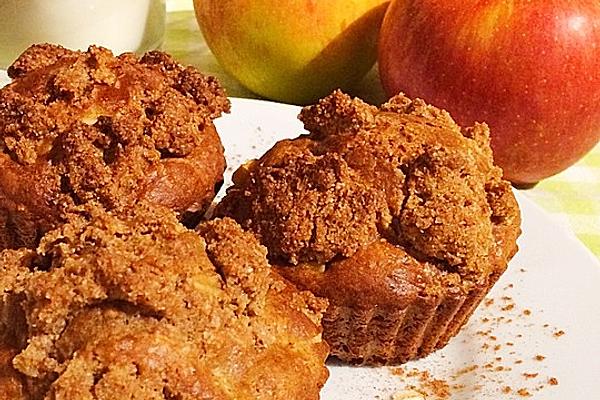 Apple and Cinnamon Muffins with Oatmeal