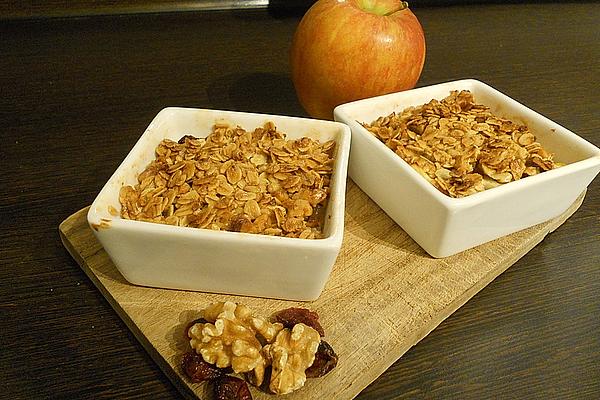 Apple and Cranberry Crumble