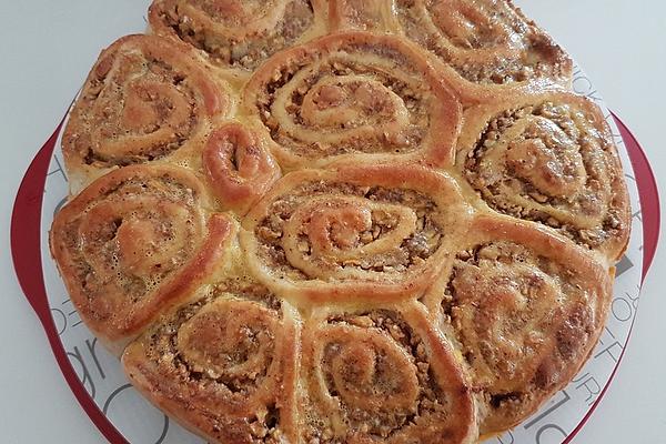 Apple and Marzipan Cake