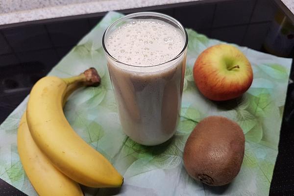 Apple-banana-kiwi Smoothie