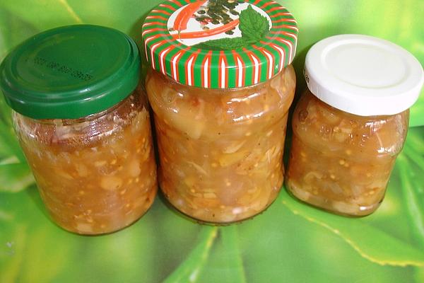 Apple Chutney with Spices