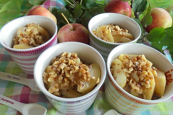 Apple Couscous with Walnuts