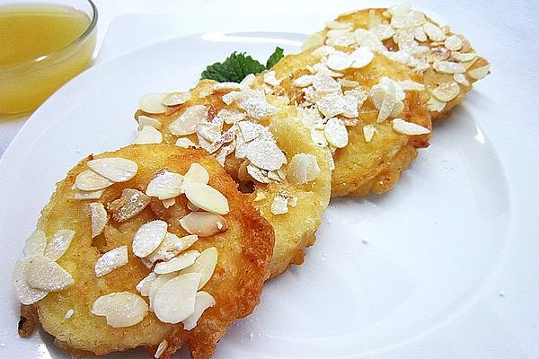 Apple Fritters with Almonds