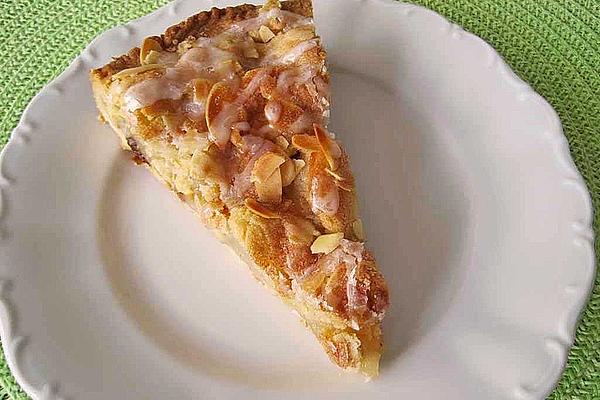 Apple Pie Covered with Almonds