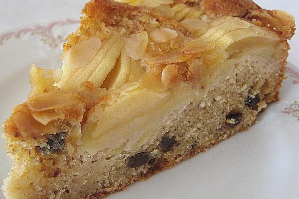 Apple Pie with Calvados and Rum – Raisins