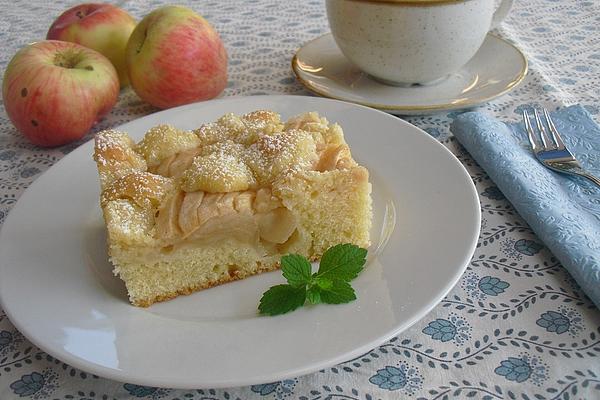 Apple Pie with Sprinkles and Cinnamon