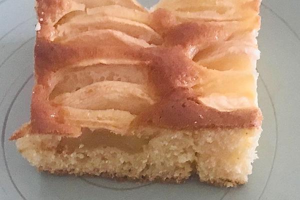 Apple Pudding Cake with Hermann Batter