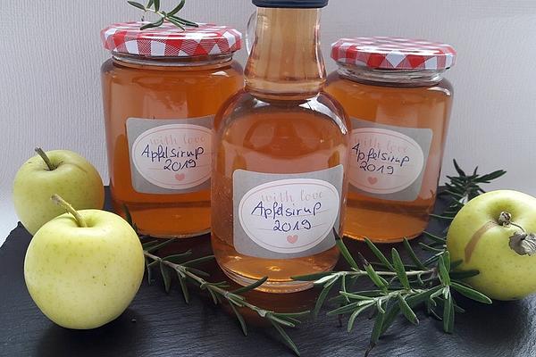 Apple Syrup with Rosemary