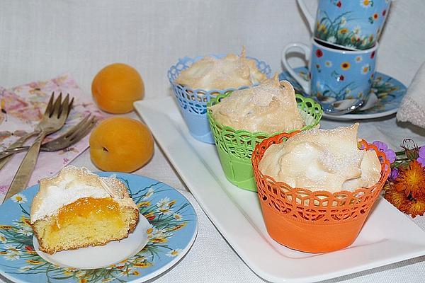 Apricot Cake with Meringue Topping