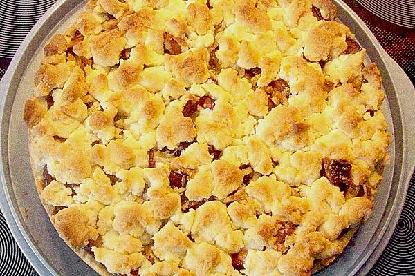 Apricot – Marzipan – Crumb Cake