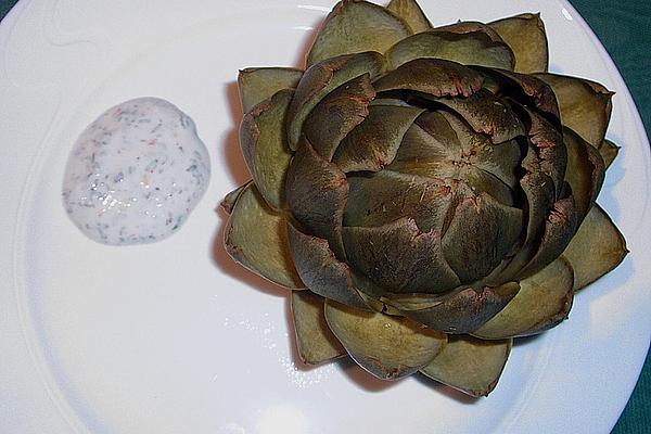 Artichokes with Lemon Dip