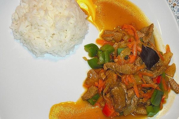 Asia – Chicken Breast in Spicy Vegetable Sauce