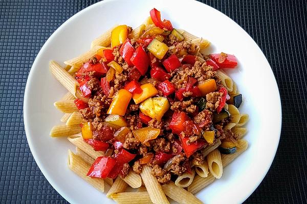 Asian Minced Meat and Vegetable Sauce