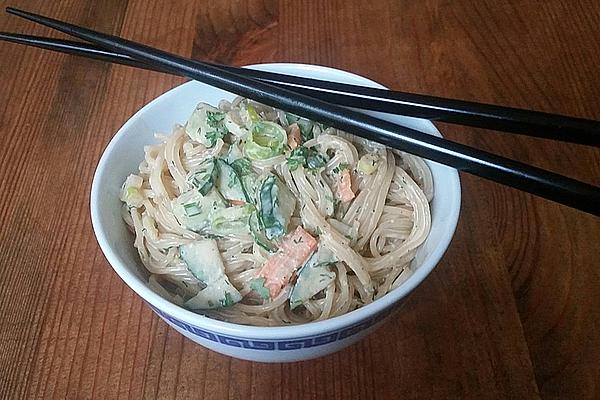 Asian Rice Noodle Salad