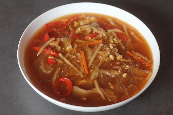 Asian Sour and Spicy Soup
