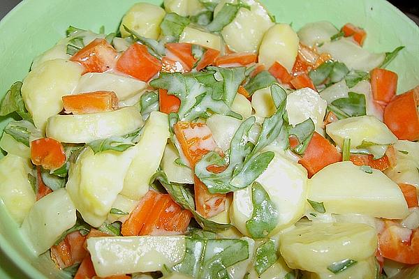 Asparagus and Potato Salad with Arugula