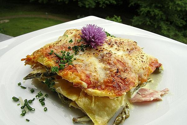 Asparagus – Ham – Lasagna