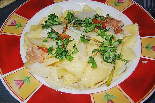 Asparagus Pasta with Parma Ham