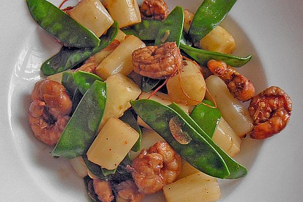 Asparagus – Shrimp – Salad
