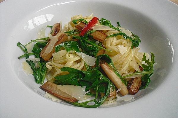 Asparagus with Lime – Rocket – Pasta