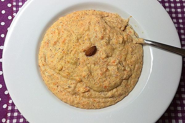 Autumn Semolina with Nuts, Carrots and Apple