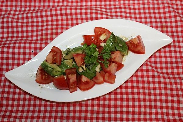 Avocado and Tomato Salad