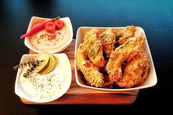 Avocado Fries with Dip