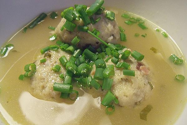 Bacon Dumpling Soup