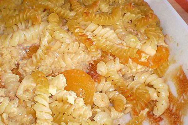 Baked Apricot Noodles