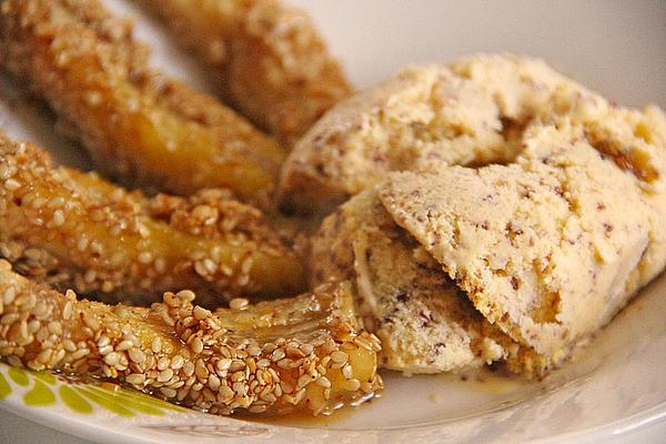 Baked Bananas with Sesame Seeds