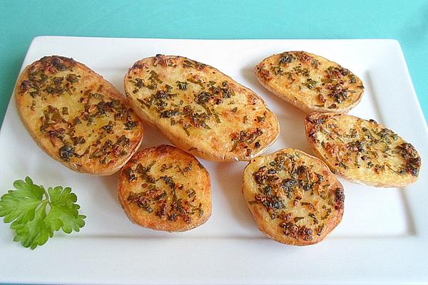 Baked Basil Potatoes