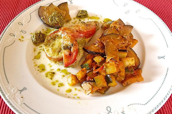 Baked Chicken Breasts with Italian Vegetables