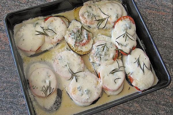 Baked Eggplant with Mozzarella