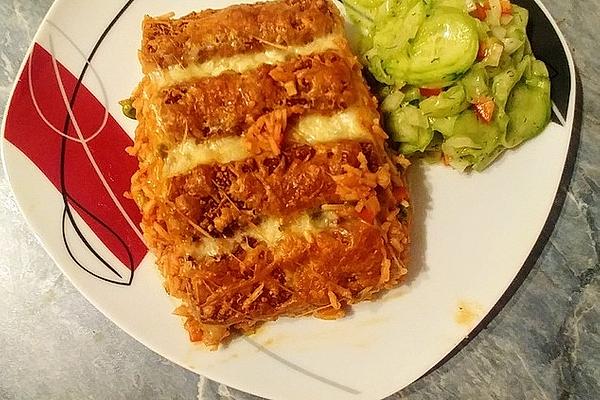 Baked Fish Fingers on Vegetable Rice