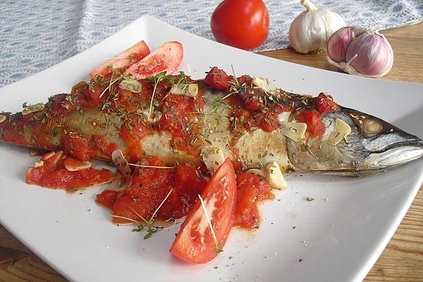 Baked Mackerel