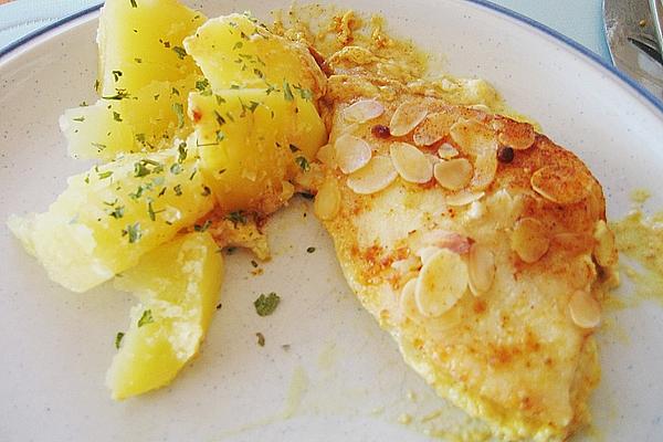 Baked Plaice Fillets South Pacific