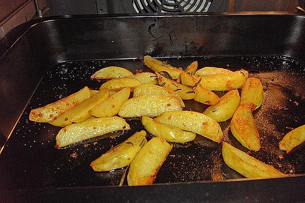 Baked Potato Wedges – Spicy – Fiery