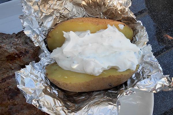 Baked Potatos with Sour Cream