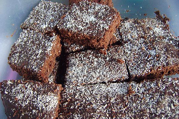 Banana and Coconut Brownies