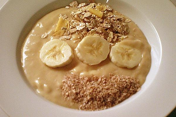 Banana and Soy Yogurt Dish