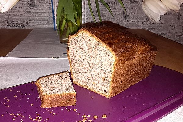 Banana Bread with Wholemeal Spelled Flour