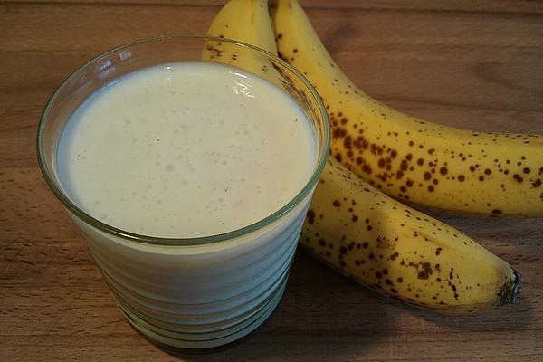 Banana Buttermilk with Linseed Oil