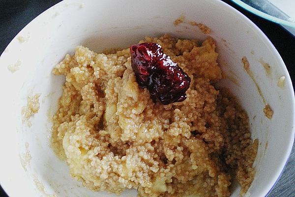 Banana Millet with Blueberries