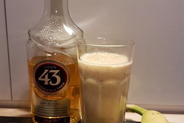 Banana Smoothie with Liqueur 43