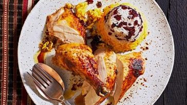 Moroccan Chicken with Ras El Hanout Filling
