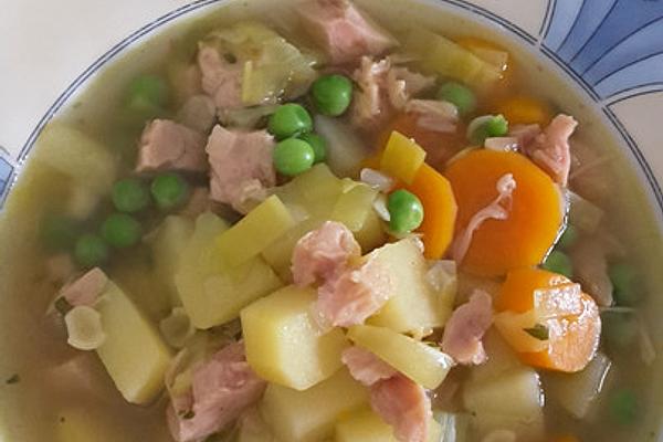 Barley Soup with Chicken