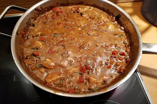 Basil – Vegetable Sauce with Chicken