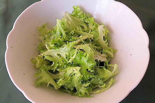 Batavia Salad with Lemon and Honey Dressing